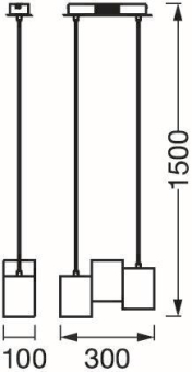 Ledvance Smart+ Wood Pendant TW Smart+ 