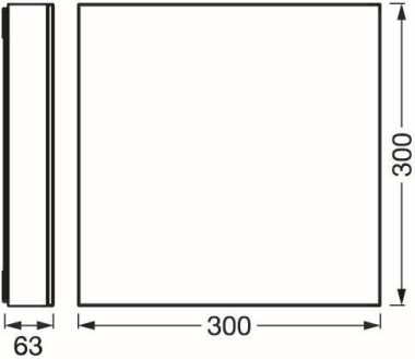 Ledvance SMART+ Planon Frameless Sparkle 