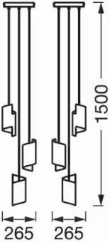 Ledvance Smart+ Twist Pendant Black TW 