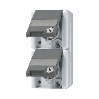 JG SCHUKO-Zweifach-Steckdose   822 NAWSL 