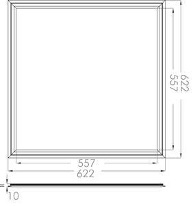 NOBIL LED Panel Flat Q2S 45W  1560401343 