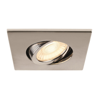 SLV Abdeckring Farbe Alu eckig   1007186 