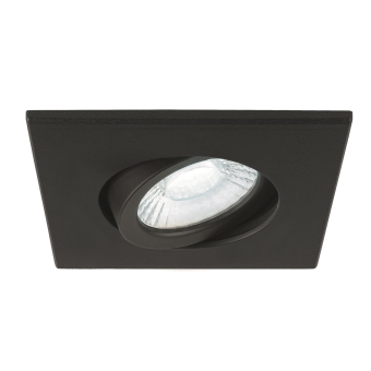 SLV Abdeckring Schwarz eckig     1007184 