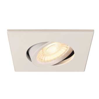 SLV Abdeckring Farbe  Weiß eckig 1007185 