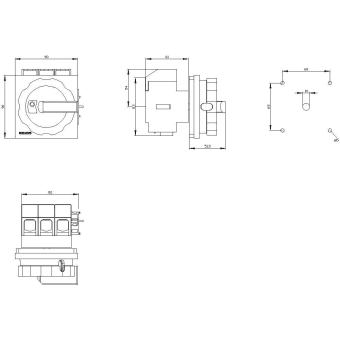 Siemens 3LD27041TP53 Not-  3LD2704-1TP53 