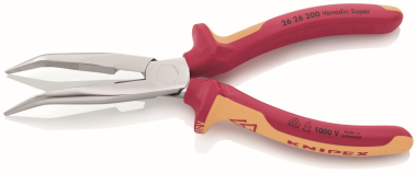 Knipex VDE-Flachrundzange 200mm  2626200 