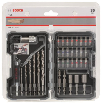 Bosch Bohrer-u.Schrauber-Set  2607017327 