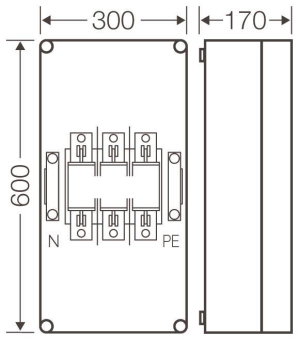 HENS Mi-Nh-Sicherungsgehäuse      MI4452 