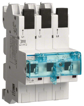 Hager SLS-Schalter 3P E-63A      HTS363E 