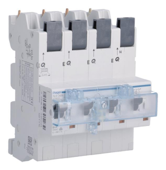 Hager SLS-Schalter 3P+N Cs 35A   HTS635C 