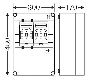 Hensel Mi-NH Gehäuse             Mi 6365 