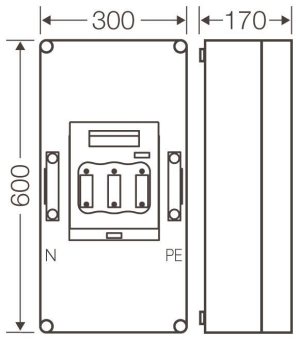 HENS Sicherungs-Geh.              MI5451 