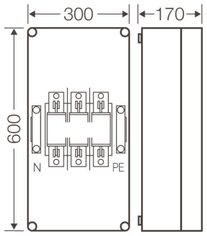 HENS Mi-Nh-Sicherungsgehäuse      MI4452 