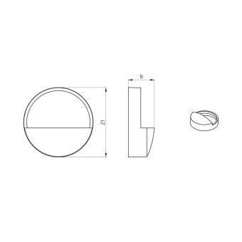 BEG Abdecklamelle PD9-GH           33207 