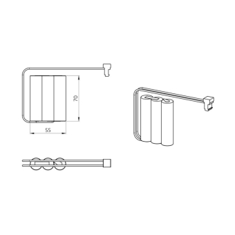 BEG Akku NiCd Parallel-Pack 3,6V   30025 