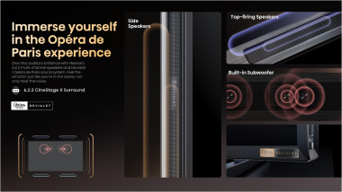 Hisense 116UXQ Mini LED-TV Mini-LED RGB 