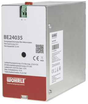 Wöhrle Blei Akku 24VDC 3,5Ah 10A BE24035 