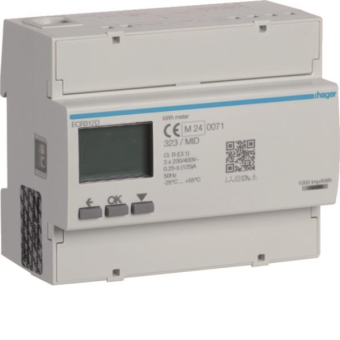 Hager Energiezähler 3phasig      ECR312D 