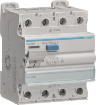 Hager Fehlerstrom-Schutzschalter  CFA690 