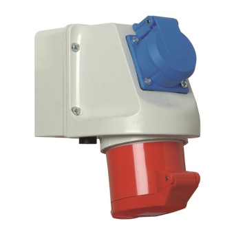 Walther Mini-Kombi Wanddose 32A 5P   135 