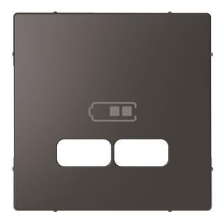 Merten Zentralplatte f.USB  MEG4367-6034 