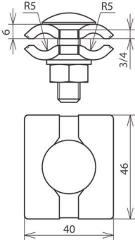 DEHN Parallelverbinder NIRO V4A   306029 