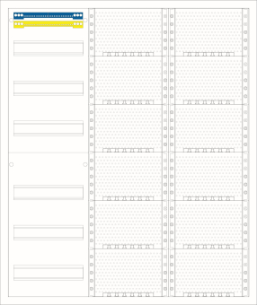 f-tronic AP Medienverteiler     FV3-6-M2 