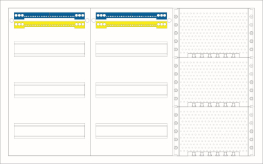 f-tronic AP Medienverteiler     FV3-3-M1 
