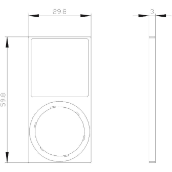 Siemens 3SU19000AQ100AA0 Schildträger 
