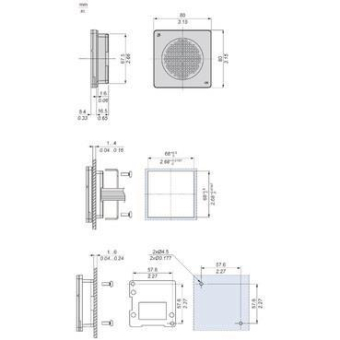 Schneider editierbarer Alarm    XVSV7BBP 