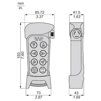 Schneider Sender eXLhoist        ZART8LS 