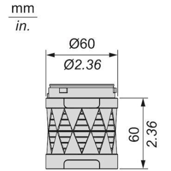 Schneider Ø 60mm                  XVUC67 