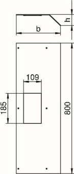 OBO AIKF DG2 25070 Geräteeinsatzdeckel f 