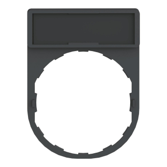 GS Schildträger schwarz-rot m.   ZBY2101 