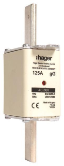 Hager Sicherungseinsatz NH2C   LNH2125M6 