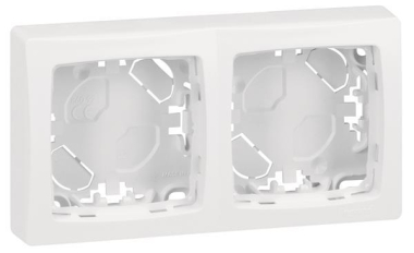 Legrand 086092 Aufputz Rahmen 2-fach 