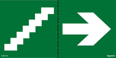 Legrand 661672 Piktogramm Treppe Pfeil 