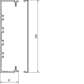 Hager Leitungsführungskanal FB6023007030 