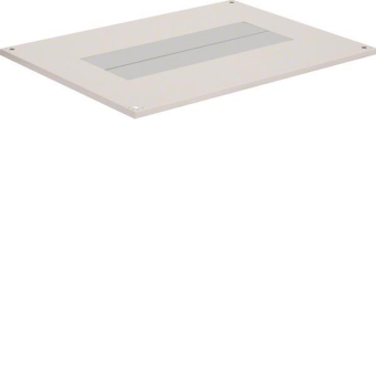 Hager Verschlussplatte schiebbar  FZ763D 