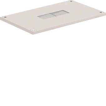 Hager Verschlussplatte schiebbar  FZ761D 