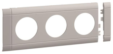 Hager Blende 3fach Steckdose GB080307035 