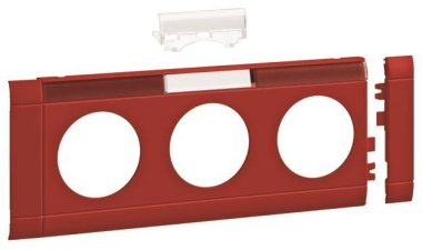 Hager Blende 3fach Steckdose GB080313020 