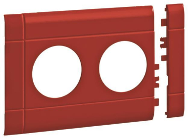 Hager Blende 2f Steckdose   GB10020K3020 