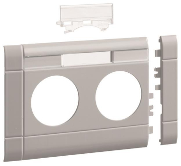 Hager Blende 2f Steckdose   GB10021K7035 