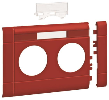 Hager Blende 2f Steckdose   GB10021K3020 