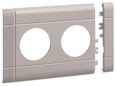 Hager Blende 2f Steckdose   GB10020K7035 