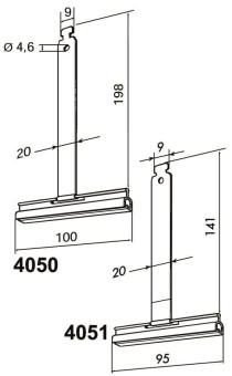 Rademacher 4050 Befestigungsfeder 190mm 