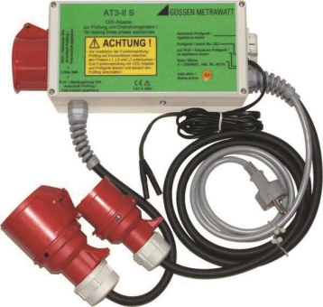 Gossen 3 Phasen DI-Adapter CEE  AT3-II S 