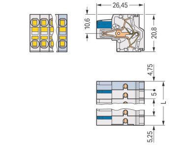 WAGO 721-2106/026-000 2-Leiter- 
