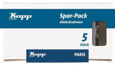 KOPP 5 Abdeckrahm.2.PAR brau   402526016 